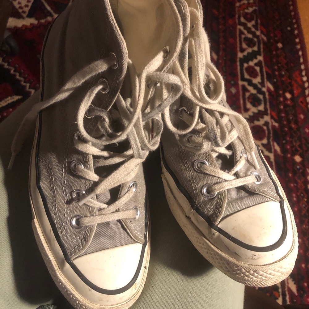 Grey 70s converse